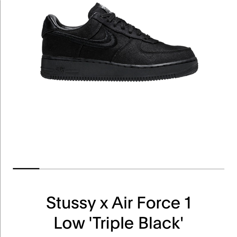 Stussy x Air Force 1